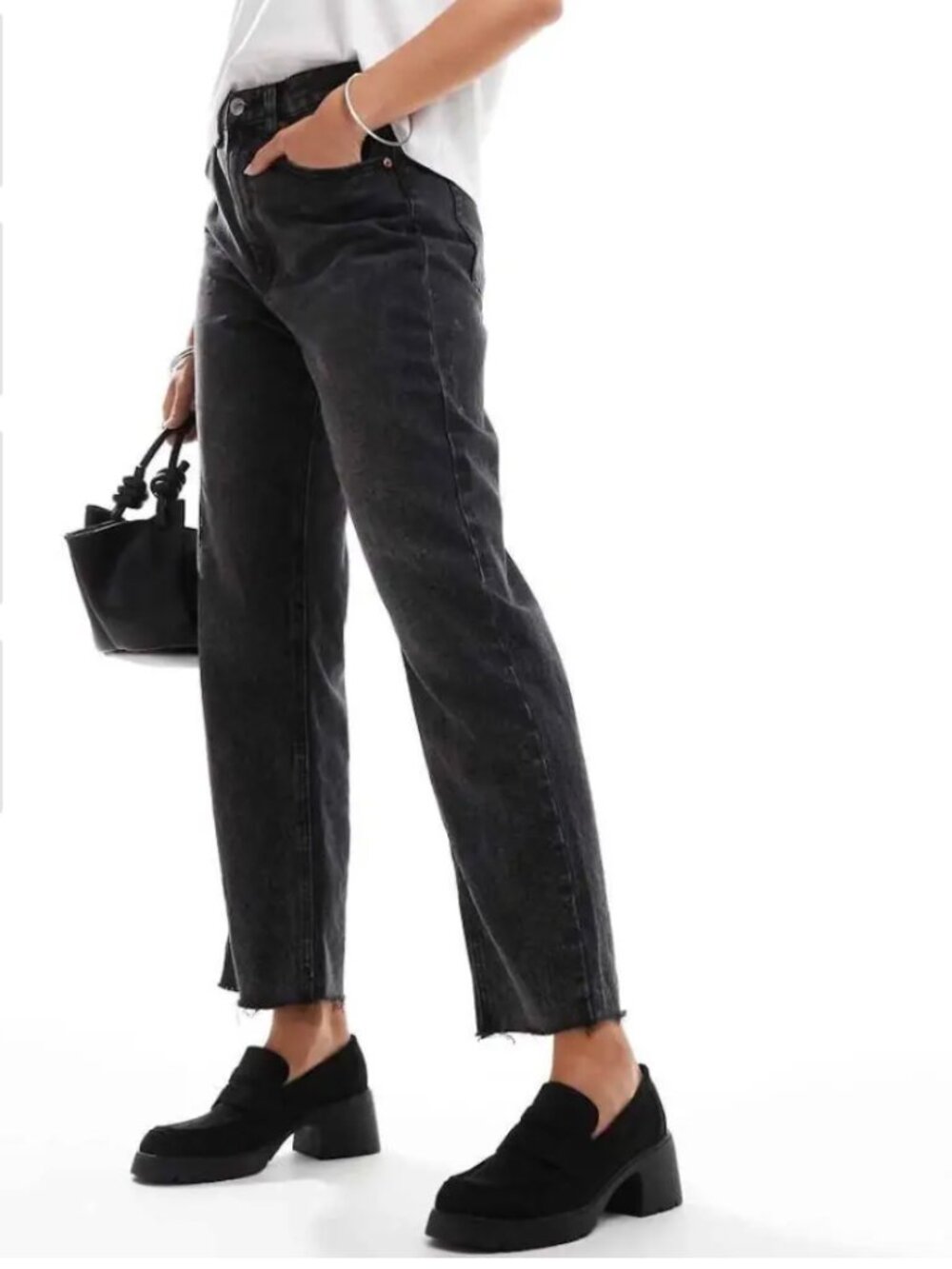 ASOS Stockton‎ Chunky Heeled Loafers